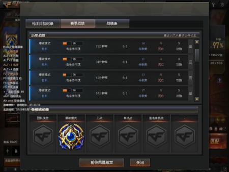 CF电脑版端游无名骨骼绘制透视追踪辅助V3.14